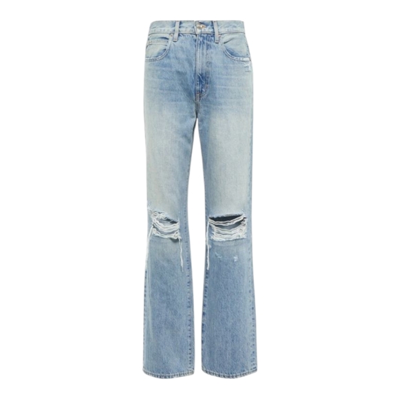 SLVRLAKE $403 LONDON JEANS Distressed Light Blue Jeans london - Picture 1 of 12